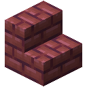 粉红色陶瓦砖楼梯 (Pink Terracotta Brick Stairs)
