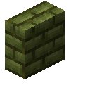黄绿色陶瓦砖竖直台阶 (Lime Terracotta Brick Vertical Slab)