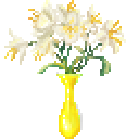 暮光六出花瓶 (Twilight Alstroemeria Vase)