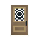 棕色典雅门 (Brown Elegant Door)