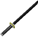 日轮刀 黑 (Nichirin Sword (Black))