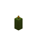 绿色浮烛 (Green Floating Candle)
