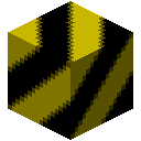 黄色路障方块 (Yellow Stripes Block)