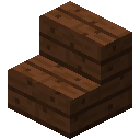 棕色木楼梯 (Brown Wooden Stairs)