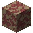 半苔下界沥青红色石灰石 (Semi-Mossy Red Nether Limestone Asphalt)