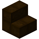 Dark Chocolate Brick Stairs