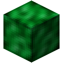 Smooth Emerald Coal Block