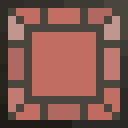 红色染色玻璃板 (Red Stained Glass Pane)