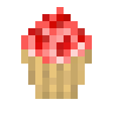 草莓纸杯蛋糕 (Strawberry cupcake)
