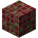 Mossy Scarlet Brick Tiles