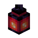 黑曜石灯笼（红色） (Red Obsidian Lantern)