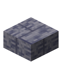 Cold Deep Stone Bricks Slab