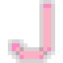 Letter J Neon - Pink