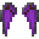 Purple Mechanical Leather Wings