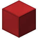 红色光滑塑料方块 (Red Slick Plastic Block)