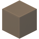 棕色透明塑料方块 (Brown Transparent Plastic Block)