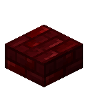红色地狱砖台阶 (Red Nether Bricks Slab)