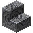 錾制磁石楼梯 (block.cubist_texture.chiseled_lodestone_stairs)