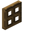 橡木门木竖活板门 (block.cubist_texture.oak_door_wood_vertical_trapdoor)