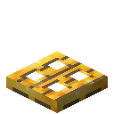 涂蜡蜂巢木活板门 (block.cubist_texture.waxed_bee_nest_wood_trapdoor)