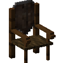 Dark Oak Shield Chair