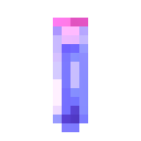 Test tube with glowing fluid