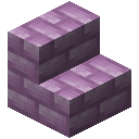 小型紫珀砖楼梯 (Small Purpur Brick Stairs)