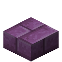 品红色石砖台阶 (Magenta Stone Brick Slab)