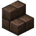 棕色石砖楼梯 (Brown Stone Brick Stairs)