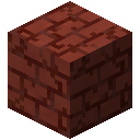 Cracked Red Terracotta Bricks