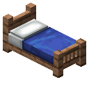 丛林木蓝色经典床 (Jungle Blue Classic Bed)