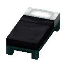 Black Warped Bed