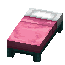 Pink Warped Bed