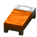 Orange Oak Bed