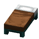 Brown Warped Bed