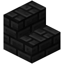 Black Marble Small Brick Stairs