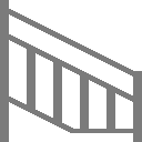 楼梯栏杆头部 (Railing Stair Head)