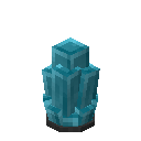 青色秘鸣晶体 (Cyan Chimerite Crystal)
