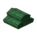 Green Enchanted Planks Top Roof