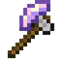Iron Axe with Amethyst
