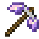 Iron Pickaxe with Amethyst