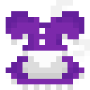 Purple Maid Dress White Cat Tail