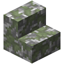 Mossy Cobbled Diorite Stairs