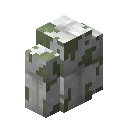 Mossy Calcite Brick Wall
