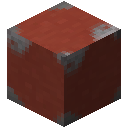 Slightly Worn Red Plastered Stone Bricks