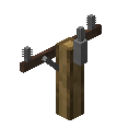 Wooden Power Pole