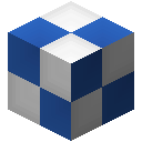 Blue Checkered Tiles