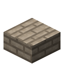 石灰石砖台阶 (Limestone Bricks Slab)