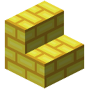 Gold Brick Stairs