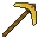 Arsenide Gold Pickaxe